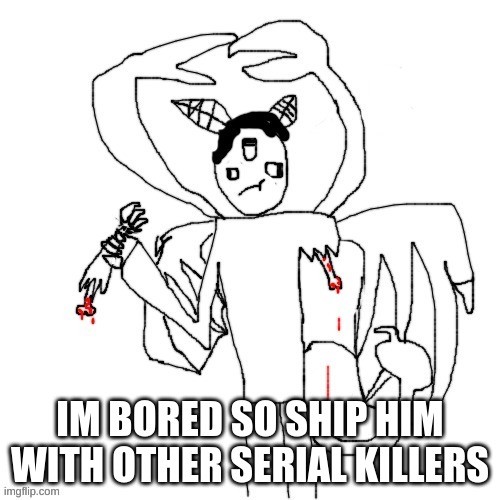 and see how i react (Carlos x Ted Bundy - Venus) | IM BORED SO SHIP HIM WITH OTHER SERIAL KILLERS | image tagged in carlos eating his arm | made w/ Imgflip meme maker