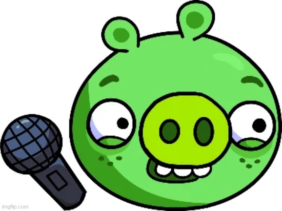 new transparent template! and it's the bad piggy himself | image tagged in ross | made w/ Imgflip meme maker