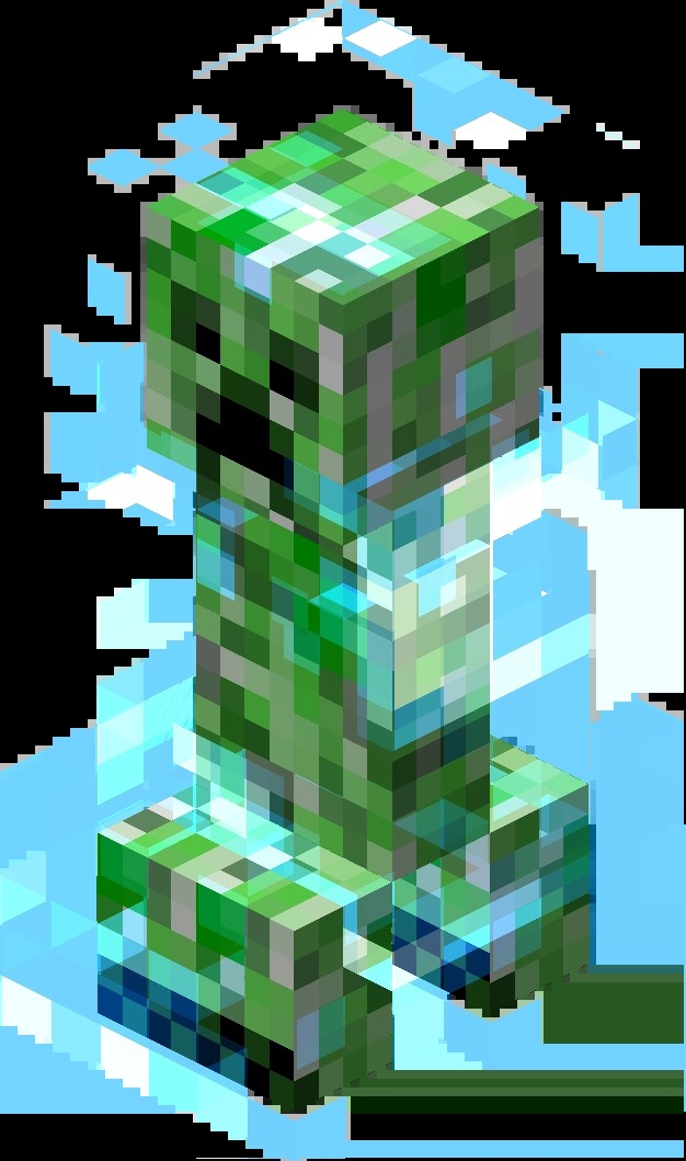 High Quality Charged Creeper Blank Meme Template