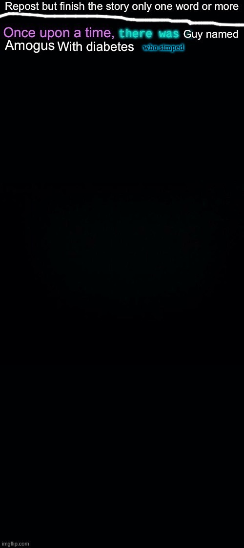 who simped | made w/ Imgflip meme maker