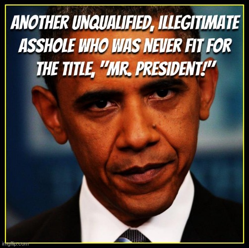 You know I'm right | image tagged in barack obama,unfit,unqualified,political,politics | made w/ Imgflip meme maker