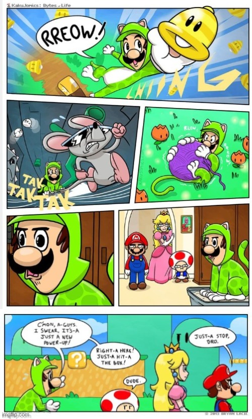 When luigi becomes a furry.... | made w/ Imgflip meme maker