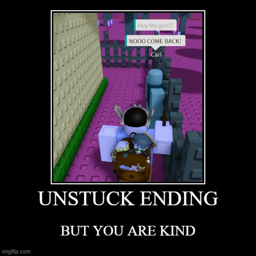 roblox npcs are becoming smart! meme 2 | image tagged in funny,demotivationals,roblox | made w/ Imgflip demotivational maker