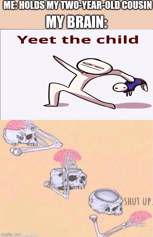 Skeleton Shut Up Brain Memes Gifs Imgflip