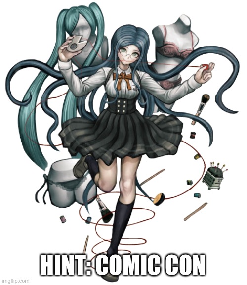 HINT: COMIC CON | made w/ Imgflip meme maker