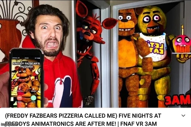 time for more fnaf cringe | made w/ Imgflip meme maker