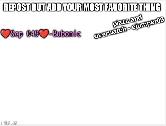 repost | pizza and overwatch - ejumper09 | made w/ Imgflip meme maker