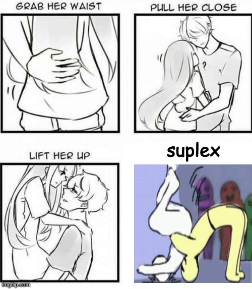 How to Hug | suplex | image tagged in how to hug | made w/ Imgflip meme maker