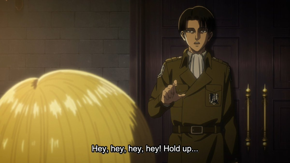 levi hey hey hey Blank Meme Template