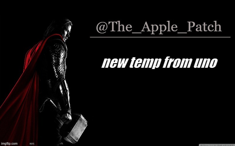 THOR HOT | new temp from uno | image tagged in damn,hot | made w/ Imgflip meme maker