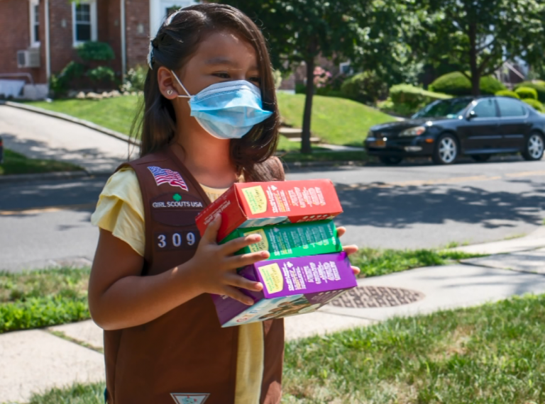 Girl Scout cookies Blank Meme Template