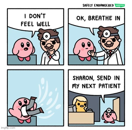 dr.kirby | image tagged in comics/cartoons,kirby,dr mario | made w/ Imgflip meme maker