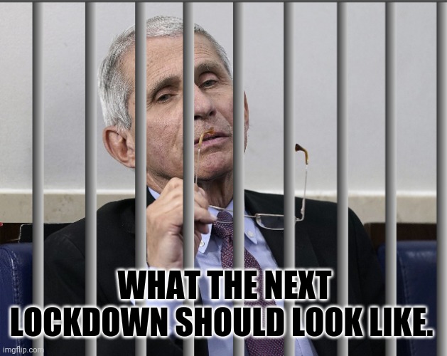 Cold busted. | WHAT THE NEXT LOCKDOWN SHOULD LOOK LIKE. | image tagged in memes | made w/ Imgflip meme maker
