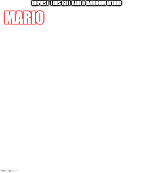 MARIO | made w/ Imgflip meme maker