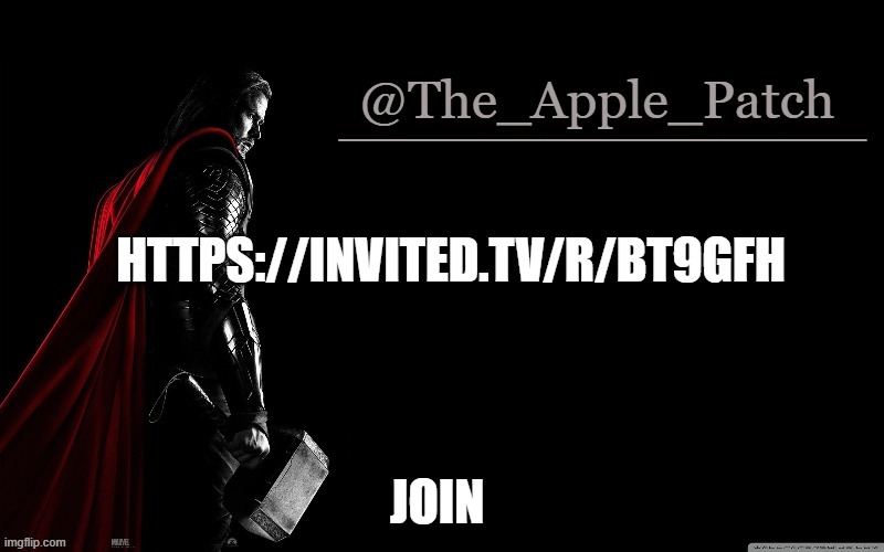 HTTPS://INVITED.TV/R/BT9GFH; JOIN | made w/ Imgflip meme maker