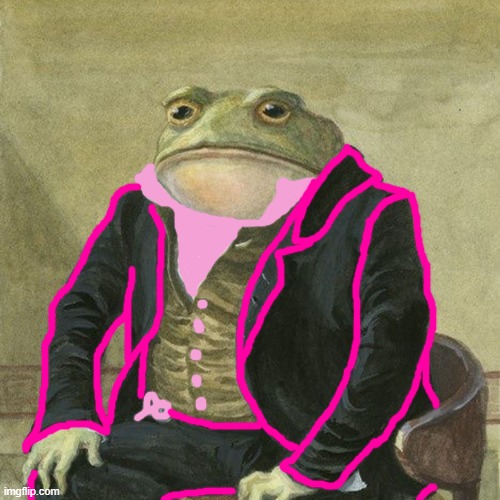 on wednesdays we wear pink | image tagged in gentlemen it is with great pleasure to inform you that | made w/ Imgflip meme maker