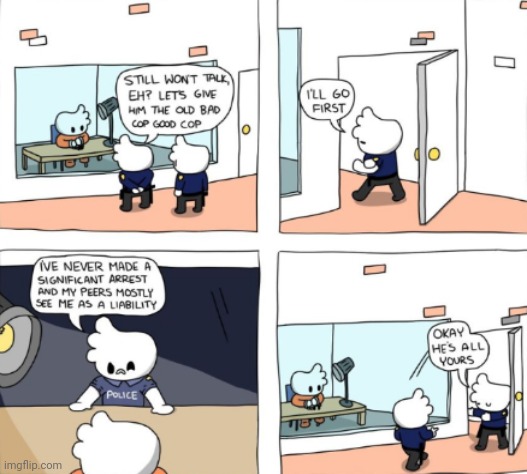 Bad cop | image tagged in bad,cop,comics/cartoons,funny | made w/ Imgflip meme maker