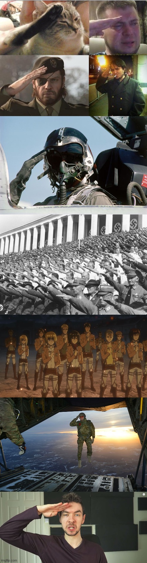 image tagged in ozon's salute | made w/ Imgflip meme maker