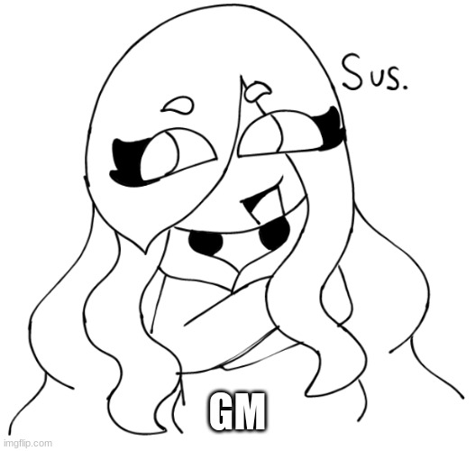 New favorite template lmao | GM | image tagged in jaiden sus | made w/ Imgflip meme maker