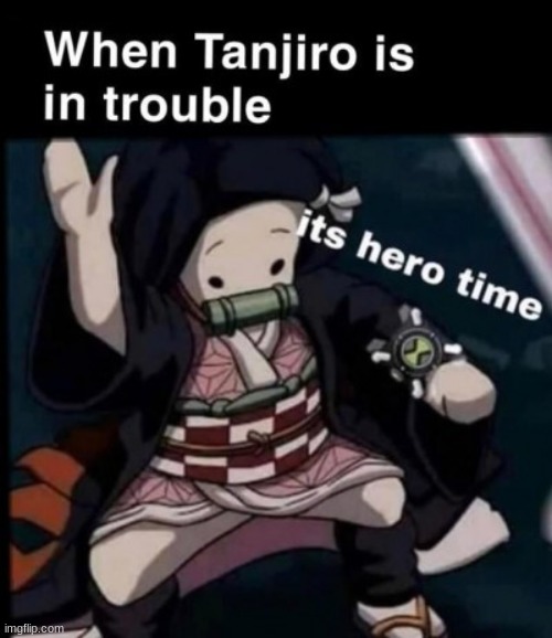 yes | image tagged in nezuko,demon slayer,yes | made w/ Imgflip meme maker