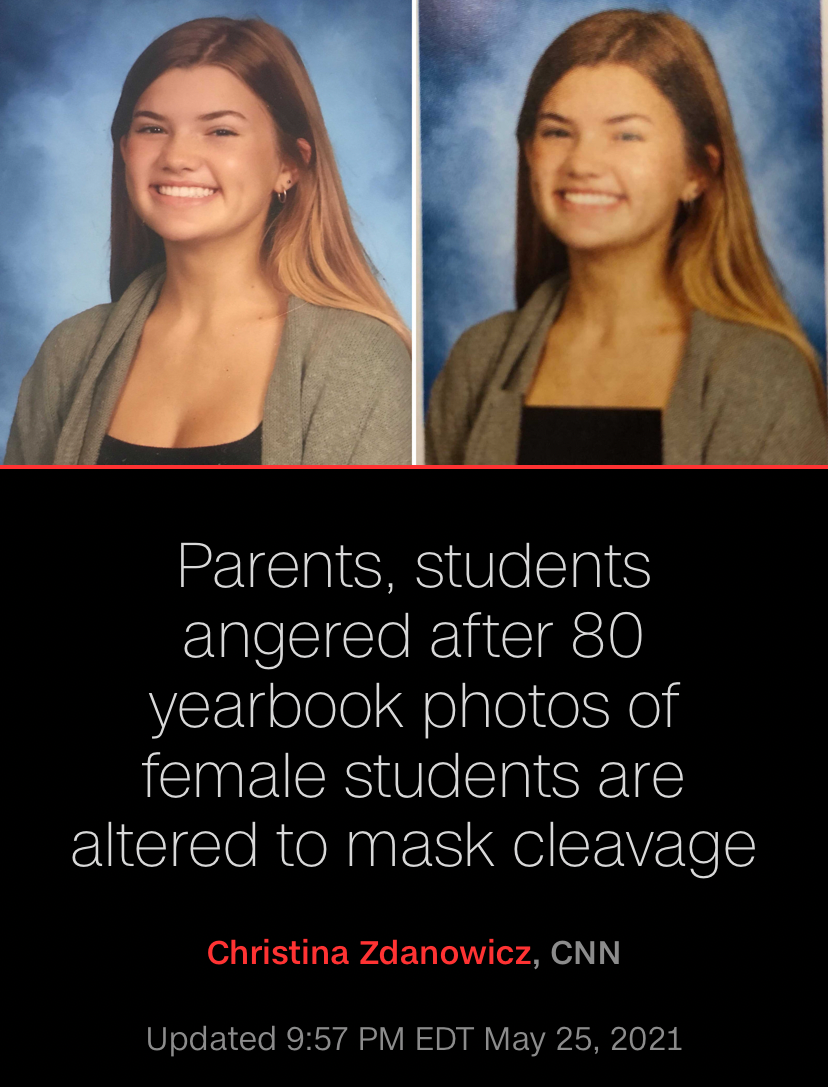 High Quality Yearbook photos altered sexist Blank Meme Template