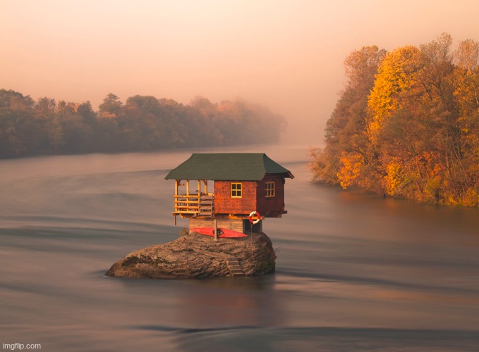 a rock holds the shed | made w/ Imgflip meme maker