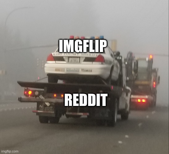 You can't say I'm wrong | IMGFLIP; REDDIT | image tagged in police piggyback | made w/ Imgflip meme maker