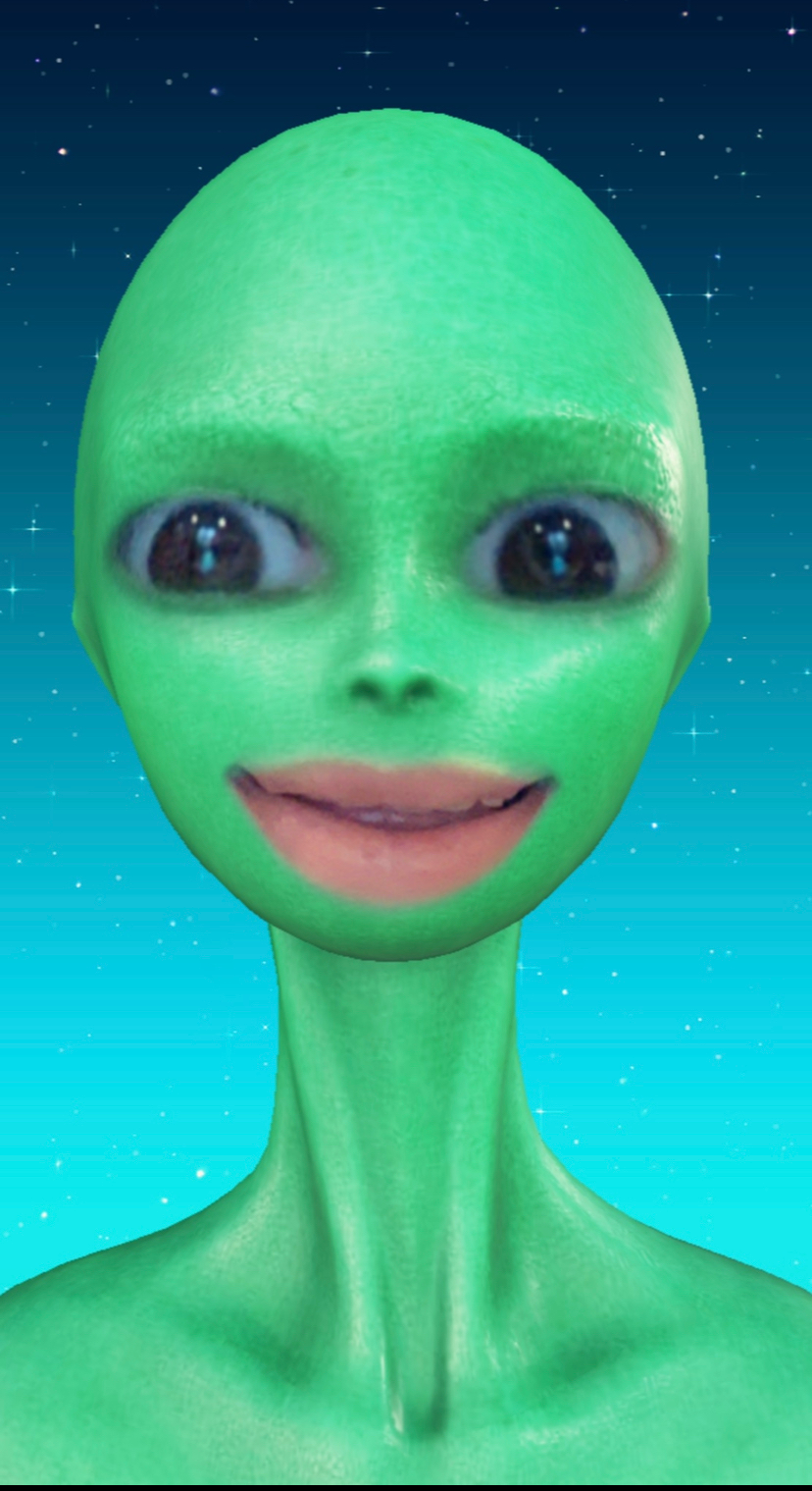 High Quality Alien Blank Meme Template