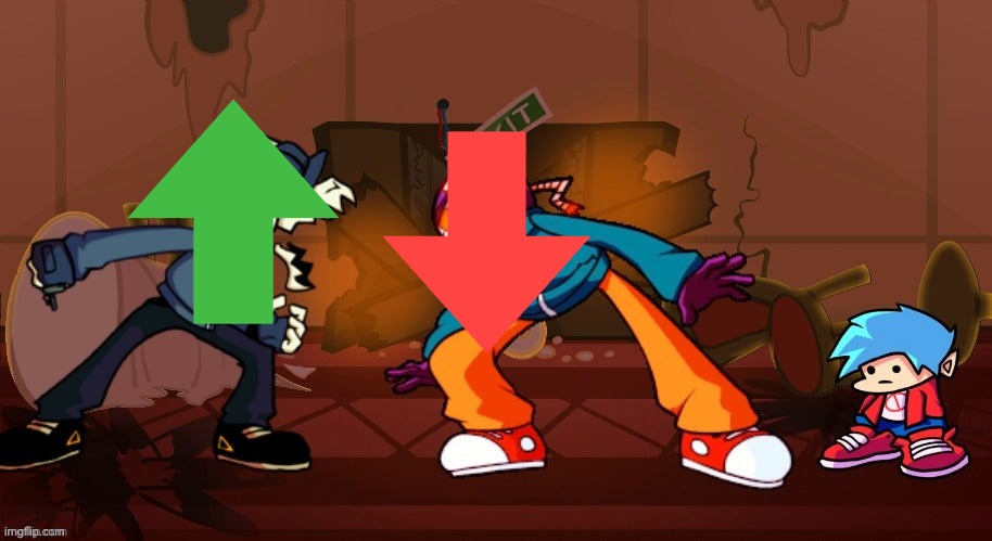 upvote meme | image tagged in tabi vs whitty | made w/ Imgflip meme maker