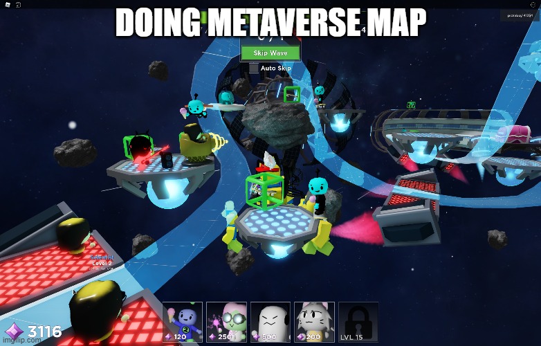 DOING METAVERSE MAP | made w/ Imgflip meme maker