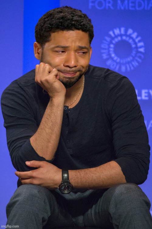 High Quality Jussie Smollett Blank Meme Template