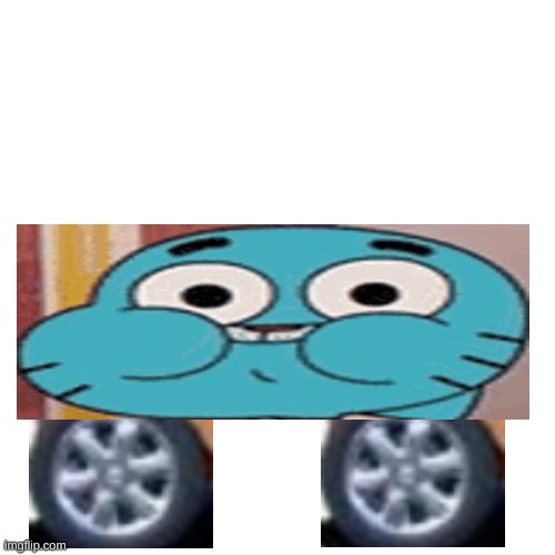 gumball convertible LETS GOOOOOOO (yes ik its a crappy edit) | image tagged in memes,blank transparent square | made w/ Imgflip meme maker