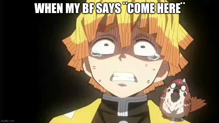 I might die :D | WHEN MY BF SAYS ¨COME HERE¨ | image tagged in bf memes,meme,rip meh | made w/ Imgflip meme maker