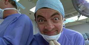 Mr Bean Surgery Scene Blank Meme Template