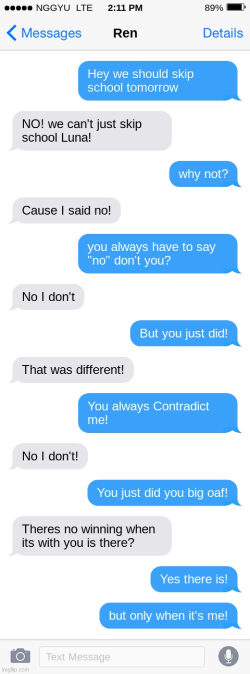 Oh this- just my digital daughter tryna skip school with her friend- | made w/ Imgflip meme maker