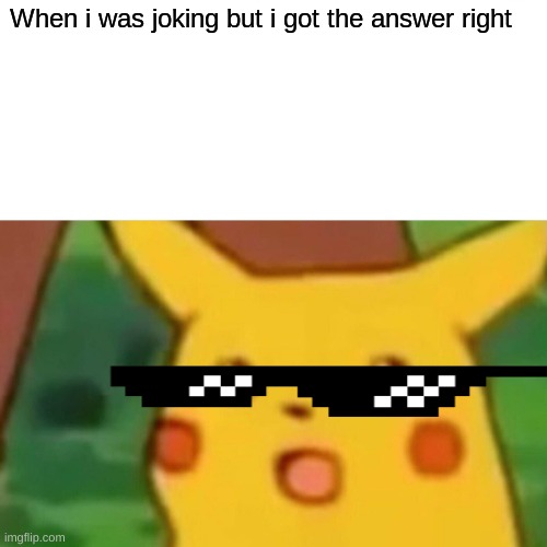 Surprised Pikachu Meme - Imgflip