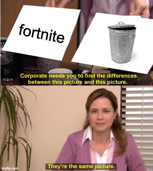 same | fortnite | image tagged in memes,they're the same picture | made w/ Imgflip meme maker