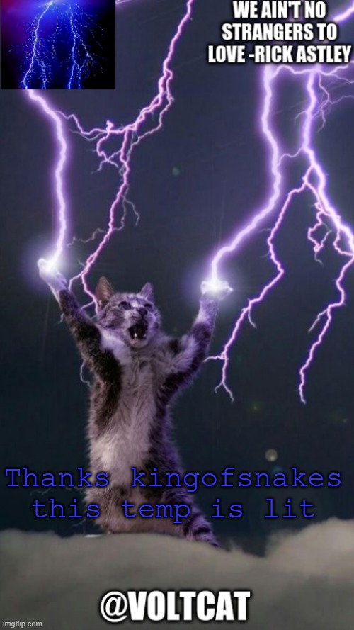 VAN | Thanks kingofsnakes this temp is lit | image tagged in van | made w/ Imgflip meme maker