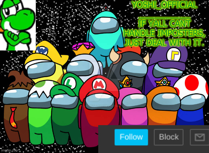 Yoshi_Official Announcement Temp v5 | image tagged in yoshi_official announcement temp v5 | made w/ Imgflip meme maker