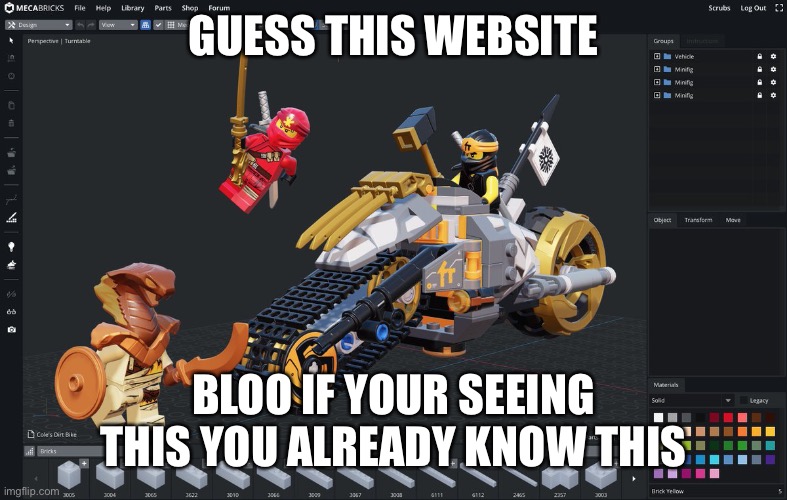 GUESS THIS WEBSITE; BLOO IF YOUR SEEING THIS YOU ALREADY KNOW THIS | made w/ Imgflip meme maker