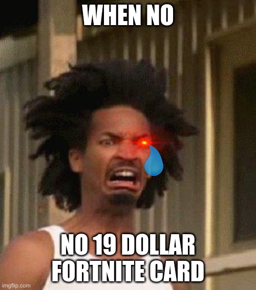 Disgusted Face | WHEN NO; NO 19 DOLLAR FORTNITE CARD | image tagged in disgusted face,memes,funny,dank,dank memes,laugh | made w/ Imgflip meme maker