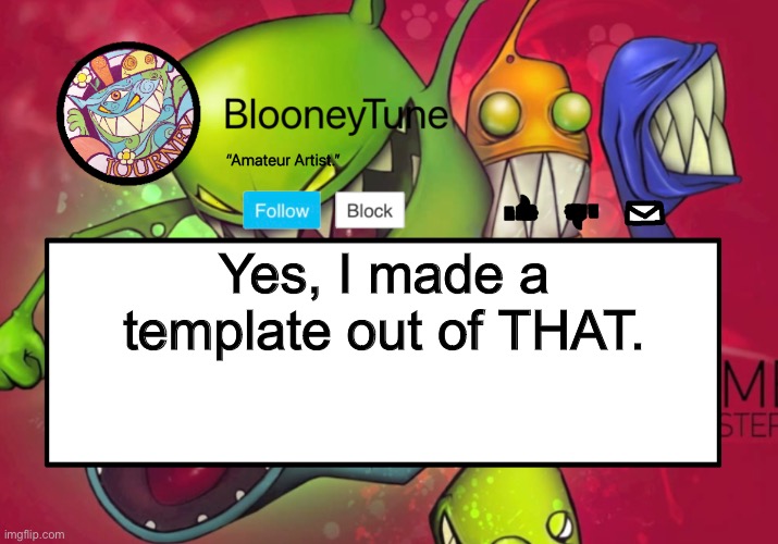 ohok - Venus | Yes, I made a template out of THAT. | image tagged in bloo s better announcement feed me version | made w/ Imgflip meme maker