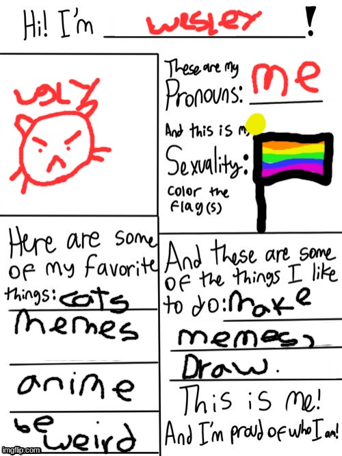 dat me | image tagged in hi im | made w/ Imgflip meme maker