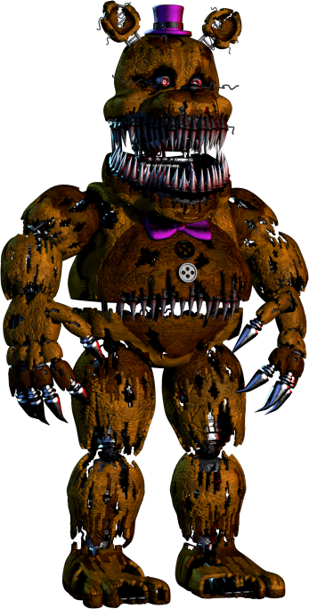 nightmare fredbear Blank Meme Template