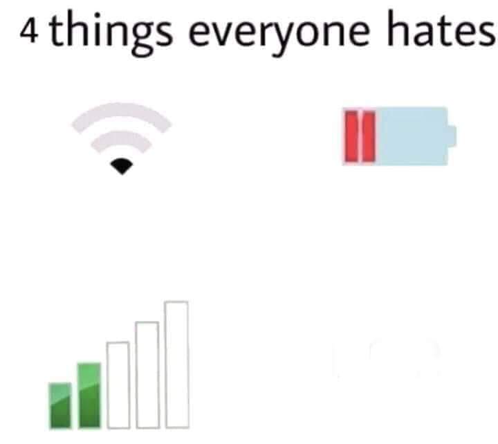 4 things everyone hates Blank Meme Template