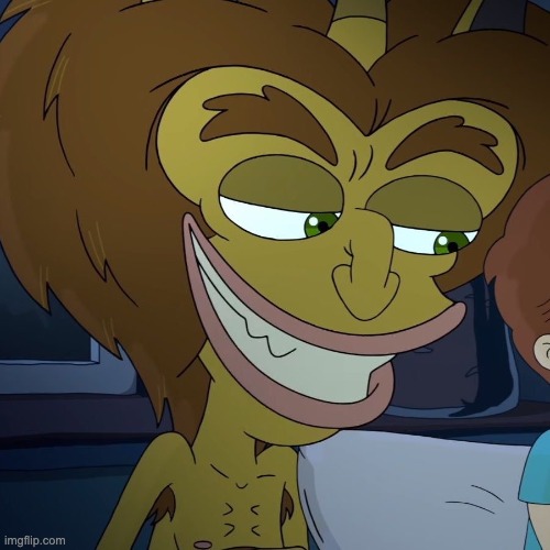 Big mouth hormone monster  | image tagged in big mouth hormone monster | made w/ Imgflip meme maker