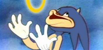 High Quality Sonic meme Blank Meme Template