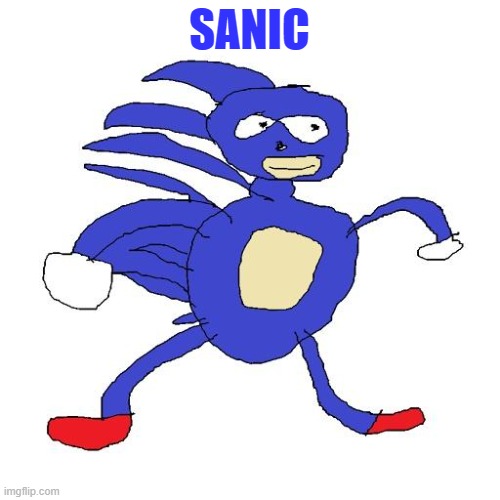 Gotta go Fast | SANIC | image tagged in sanic | made w/ Imgflip meme maker