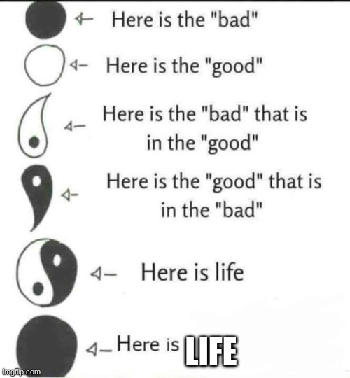 Here is Life | LIFE | image tagged in here is life | made w/ Imgflip meme maker