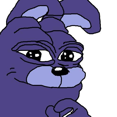 Bonnie as Pepe the frog Blank Meme Template